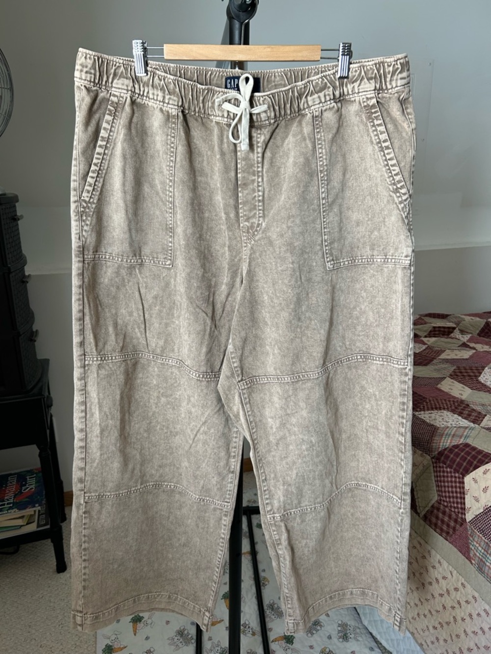 Gap High Rise Wide Leg Pull On Jeans XXL